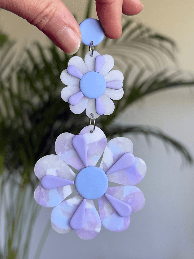 Groovy flowers maxi efecto nube